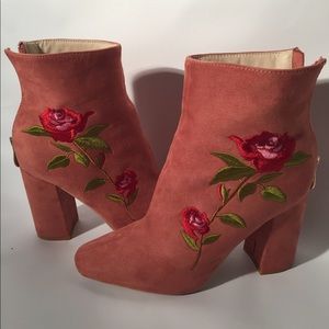 Cape Robbin floral booties